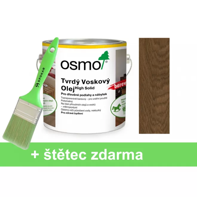 Osmo Tvrdý voskový olej 3075 Černý