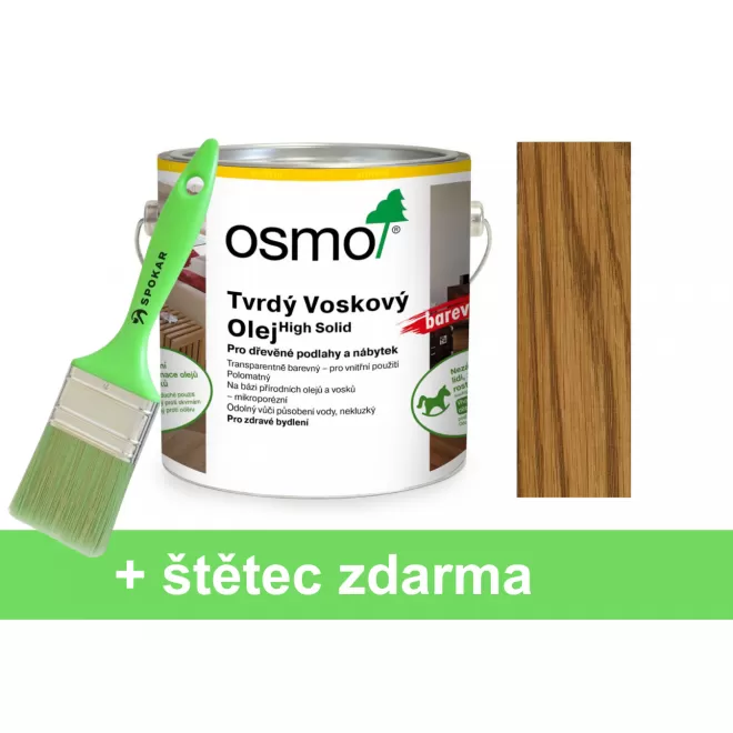 Osmo Tvrdý voskový olej 3072 Jantar