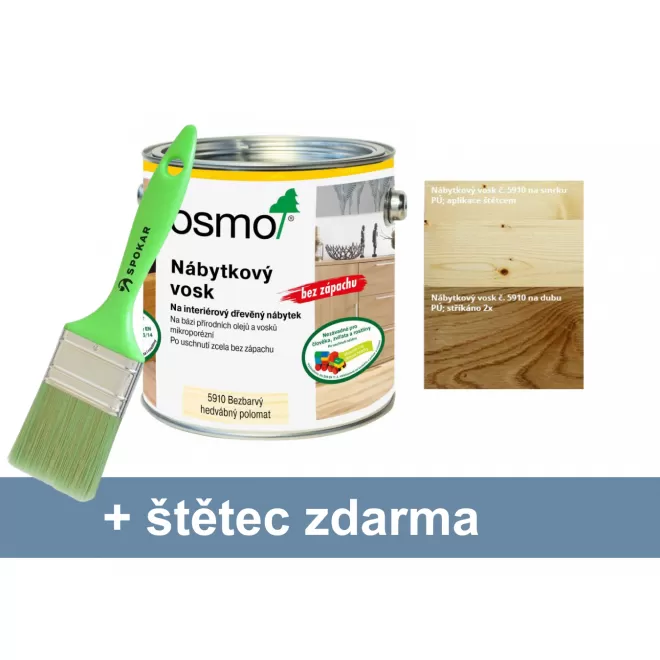 Osmo nábytkový vosk 5910 2,5l