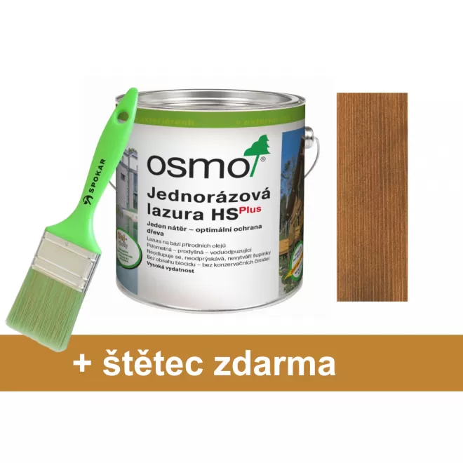 Osmo jednorázová lazura HS plus 9262 teak