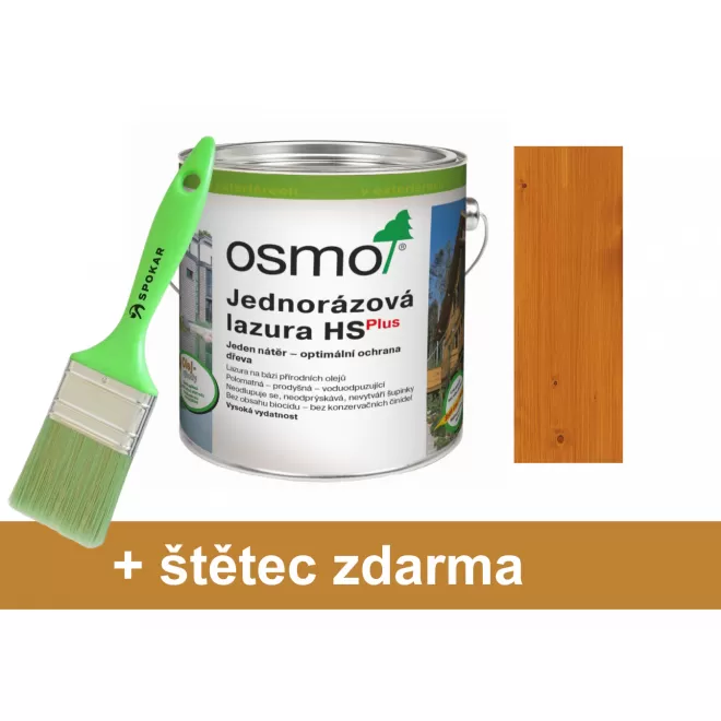 Osmo jednorázová lazua HS plus 9206 dub světlý