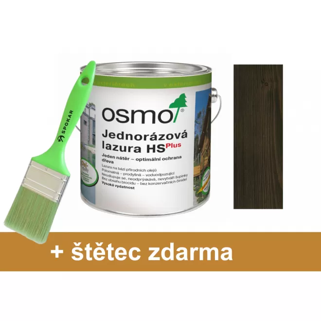 Osmo jednorázová lazura HS plus 9271 ebenové dřevo