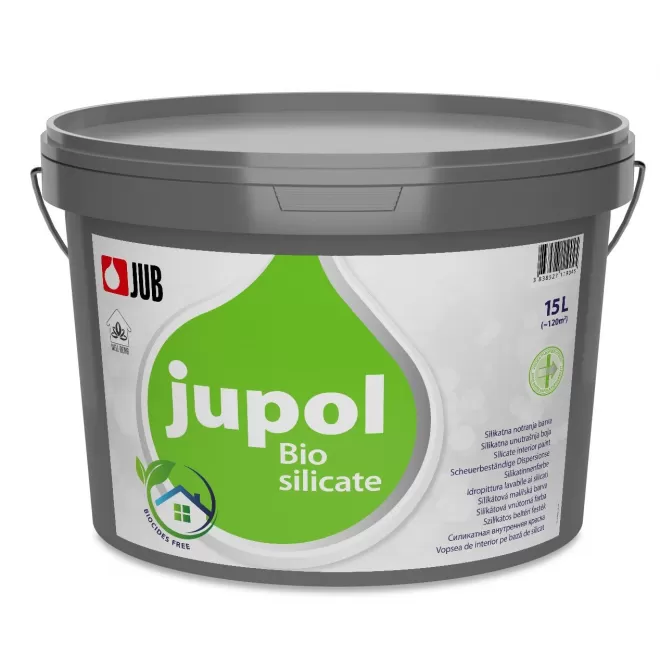 JUB Jupol Bio silicate Silikátová malířská barva bez biocidů