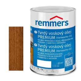 REMMERS tvrdý voskový olej PREMIUM ořech - Olej na dřevěné a korkové podlahy a schody