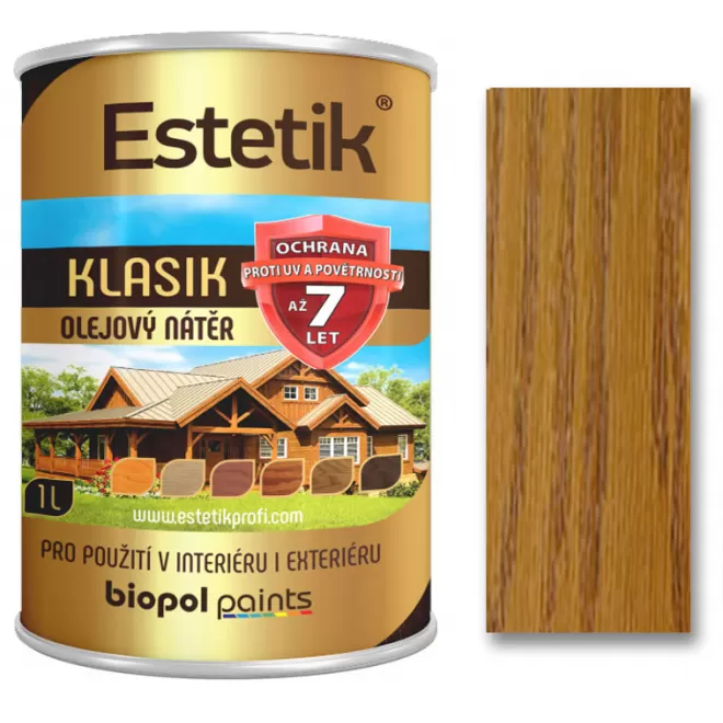 Estetik Klasik olejová lazura ořech