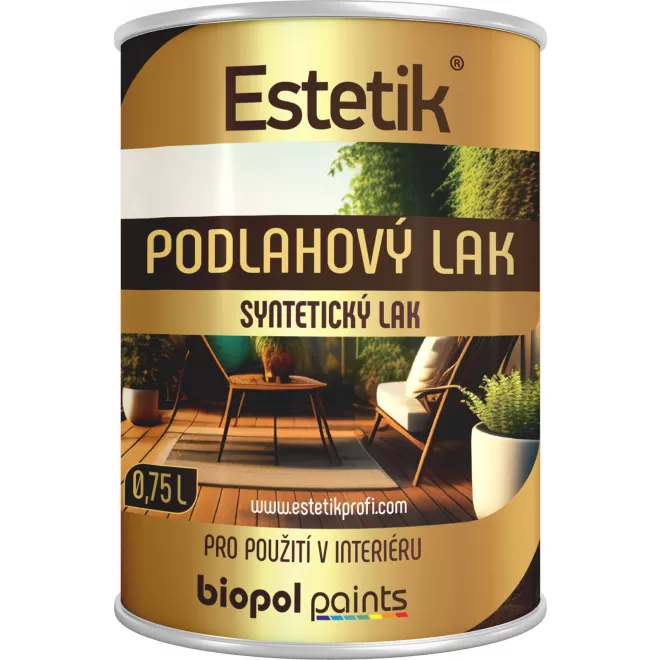 Estetik podlahový lak transparentní matný