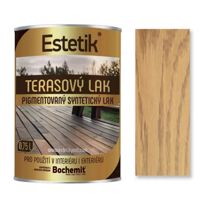 Estetik terasový lak dub