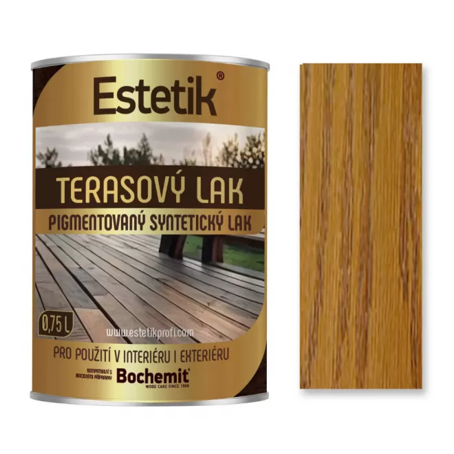 Estetik terasový lak ořech