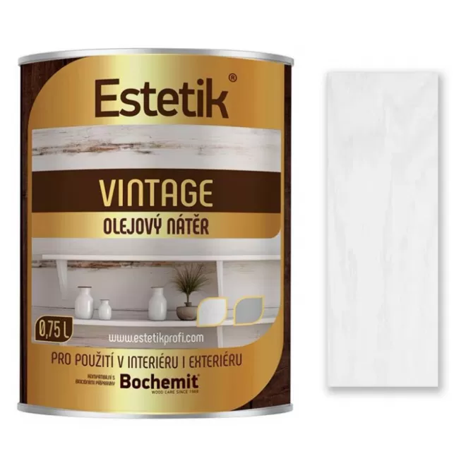 Estetik Vintage bílý