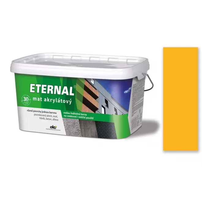 ETERNAL mat akrylátový 05 žlutý